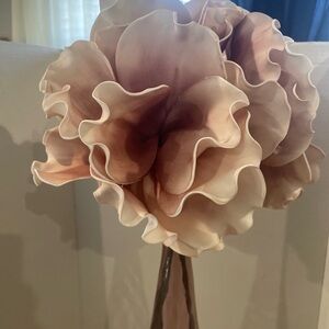 Beautiful Soft Mauve Foam Large Flowers